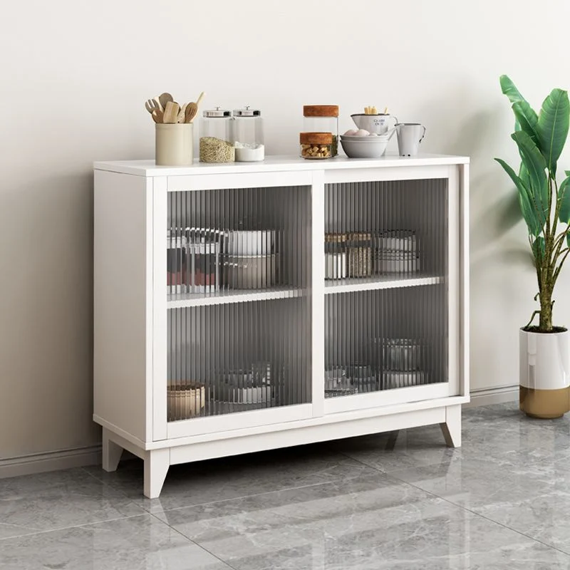 Credenza portaoggetti rettangolare Mobile da cucina moderno legno Clearhalo