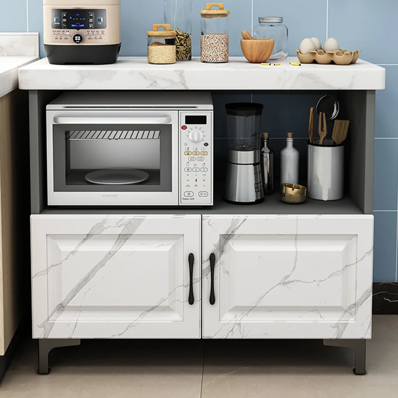 Credenza da pranzo stile moderno da 15,75 cm di larghezza x 82,6 cm di altezza con 2 ante Clearhalo