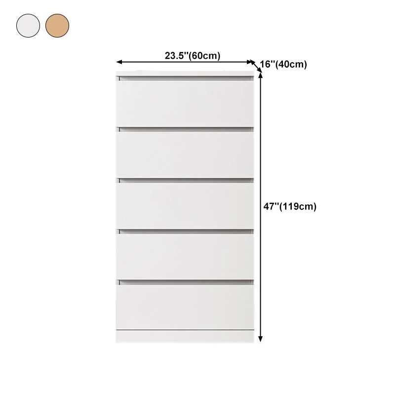 Credenza da soggiorno legno artificiale Mobile server moderno per buffet con cassetti Clearhalo