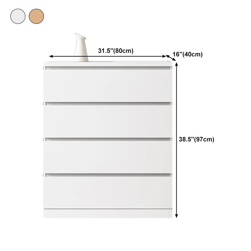 Credenza da soggiorno legno artificiale Mobile server moderno per buffet con cassetti Clearhalo
