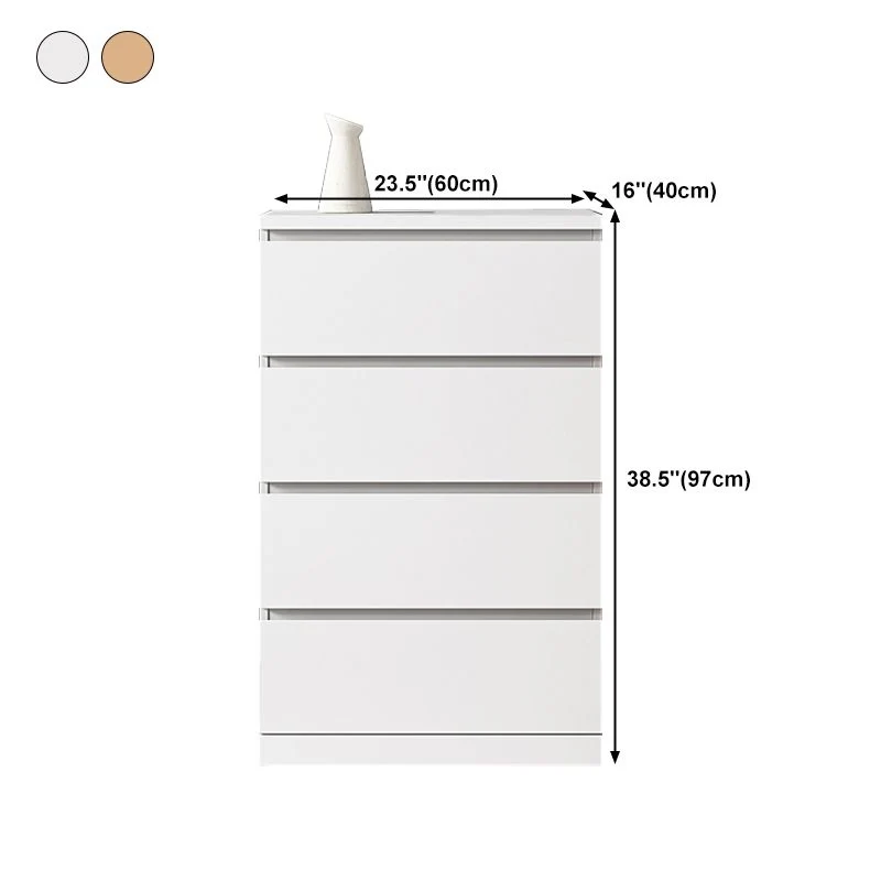 Credenza da soggiorno legno artificiale Mobile server moderno per buffet con cassetti Clearhalo