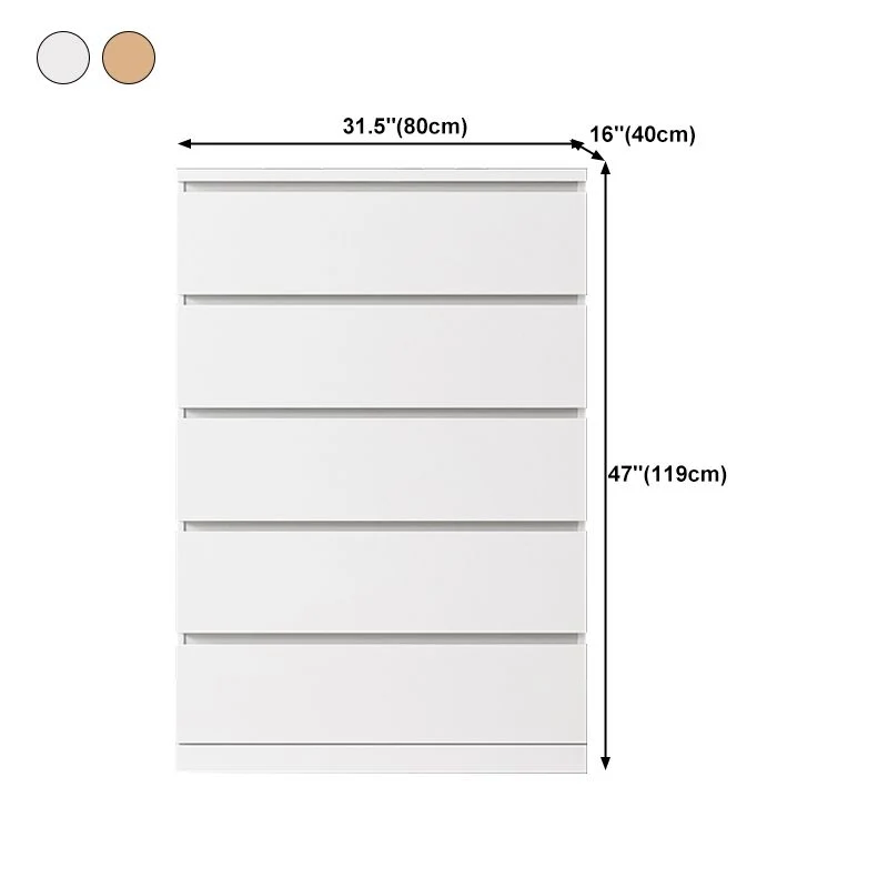 Credenza da soggiorno legno artificiale Mobile server moderno per buffet con cassetti Clearhalo