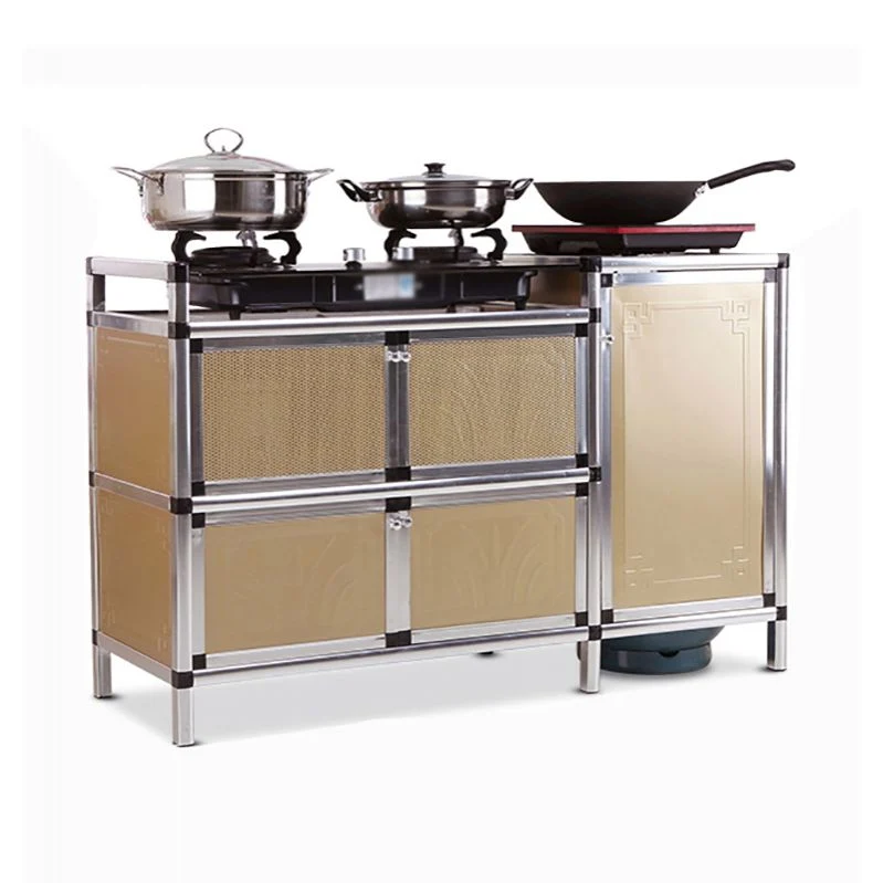 Credenza stile moderno da 47,5 pollici con armadi metallo e ante per cucina, sala da pranzo Clearhalo