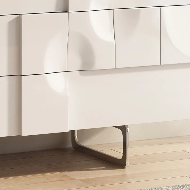Credenza stile moderno legno massello con cassetti Clearhalo