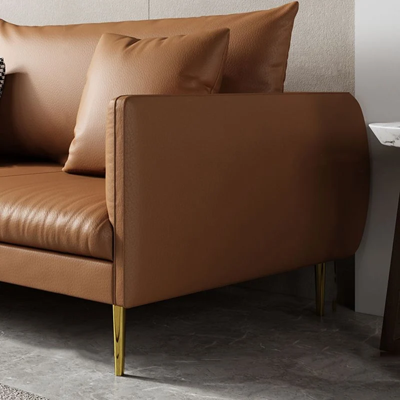 Cuscini per divano 102,36" L x 32,67" P x 33,46" H Divano con braccioli quadrati per soggiorno Clearhalo