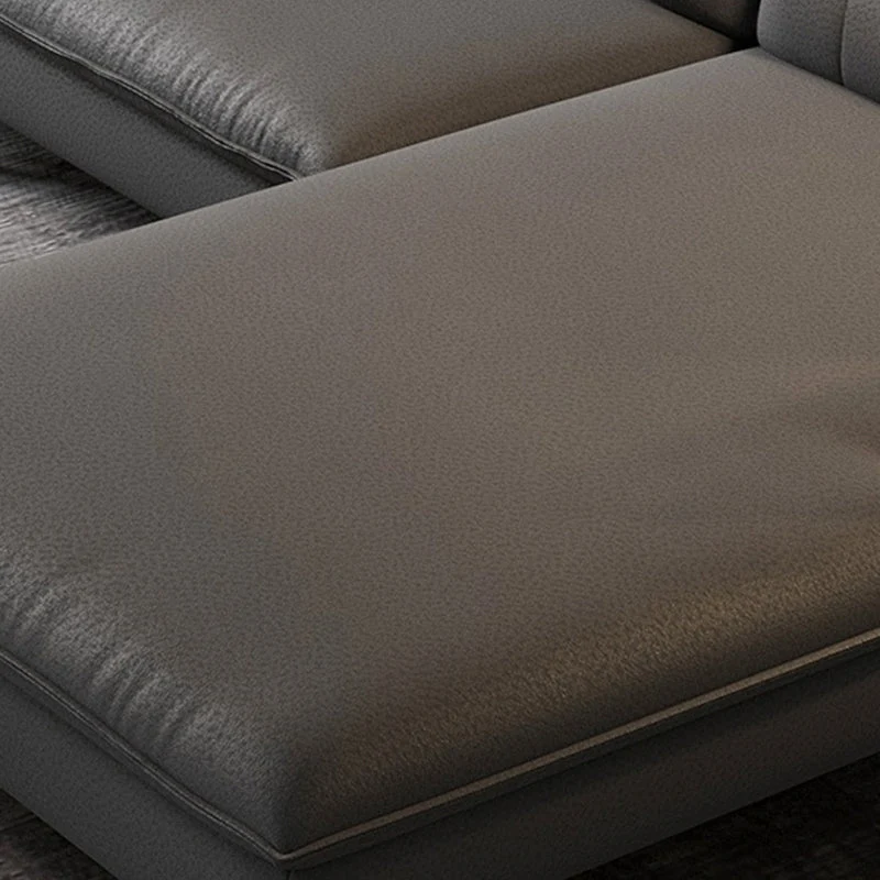 Cuscini rimovibili ecopelle per divano/sezionali con resistente all'usura e fodera Clearhalo
