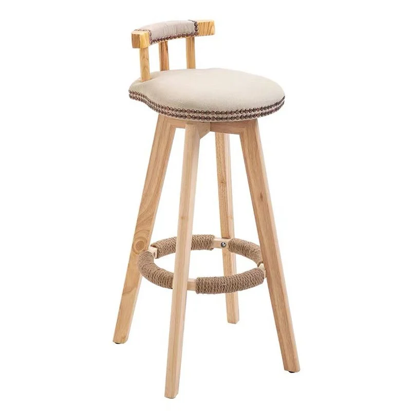 Cuscino per sgabello da bar moderno tessuto con finitura opaca per interni Clearhalo