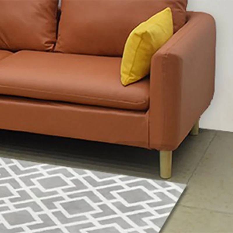 Divano componibile con braccioli superiori tessuto Divano con schienale alto da 80 cm con fodera Clearhalo