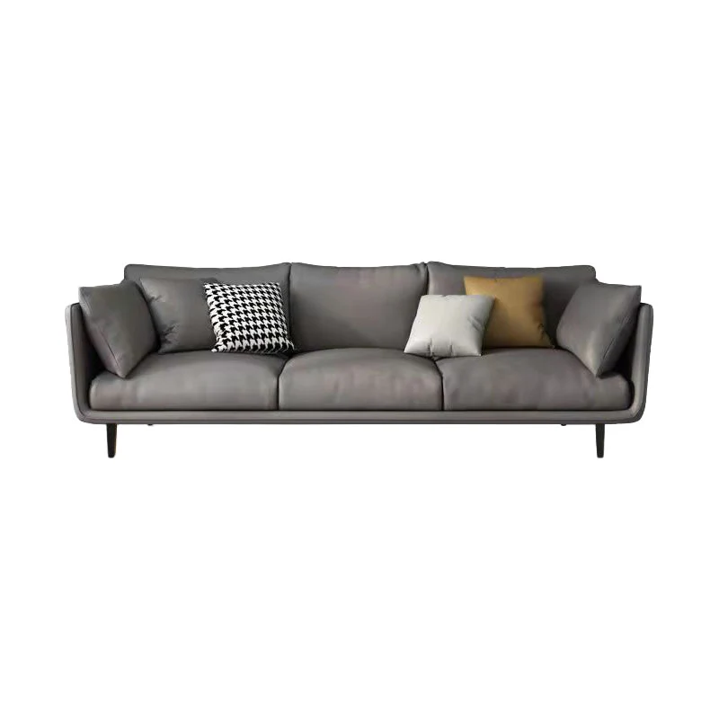 Divano con braccioli quadrati 53,14" x L29,92" P x 33,46" H Divano moderno per soggiorno Clearhalo