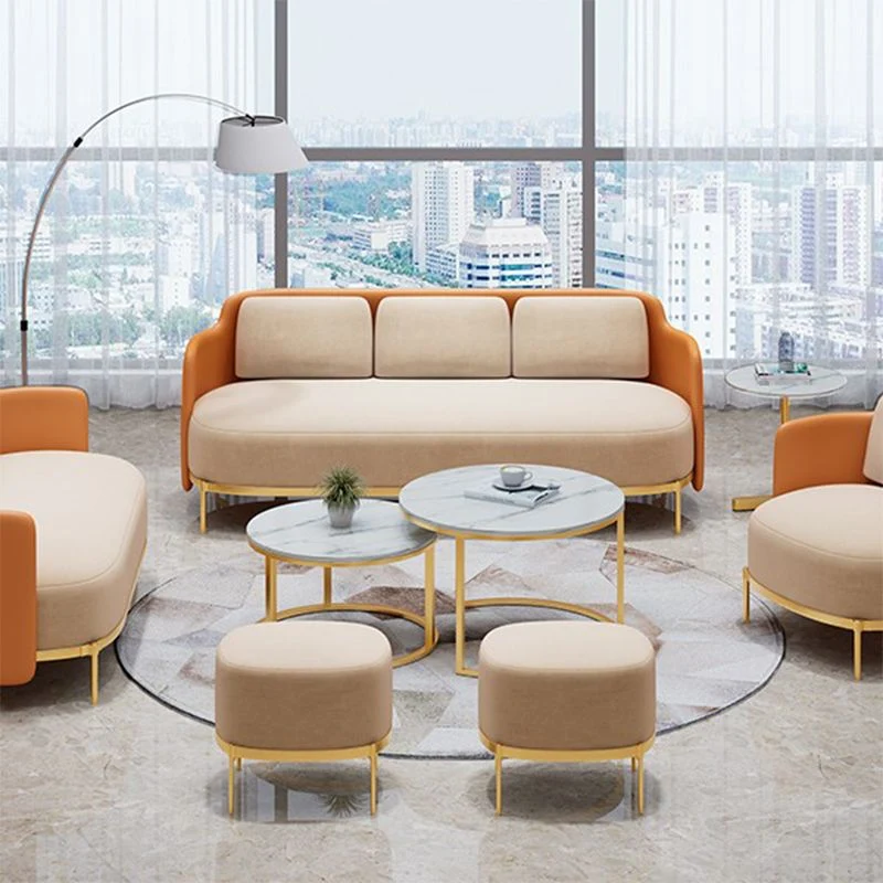 Divano con bracciolo ad incasso da 31,88" H Divano standard contemporaneo per appartamento Clearhalo