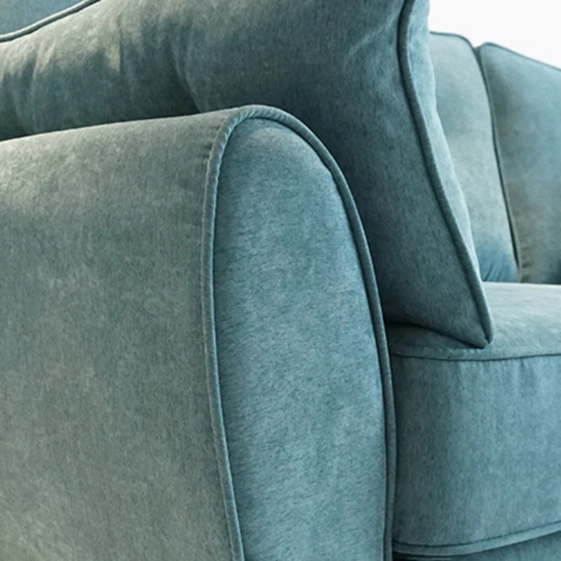 Divano con bracciolo svasato lungo da 63,38 pollici Divano standard contemporaneo per soggiorno Clearhalo
