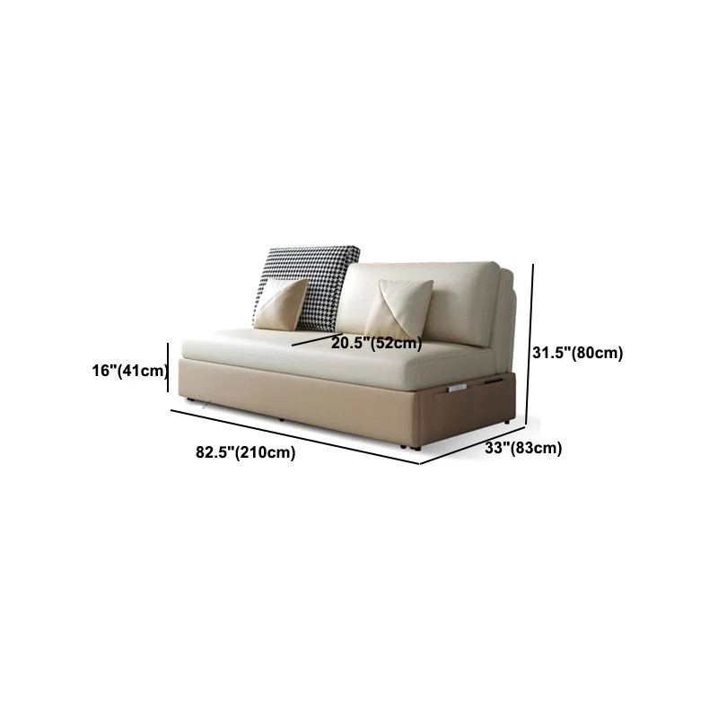 Divano letto convertibile moderno ecopelle antimacchia Clearhalo