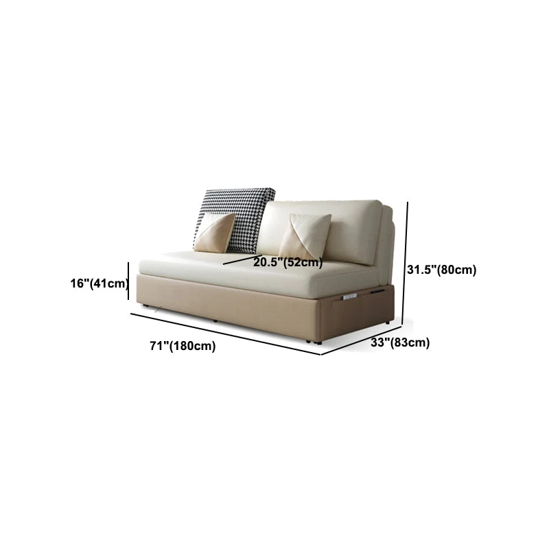 Divano letto convertibile moderno ecopelle antimacchia Clearhalo