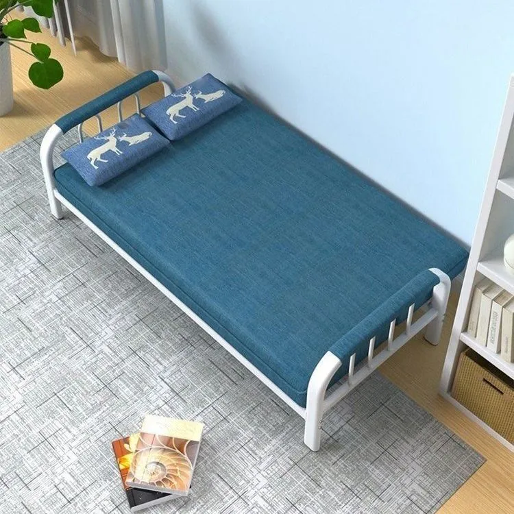 Divano letto moderno con braccioli quadrati Divano trasformabile lavabile per soggiorno Clearhalo
