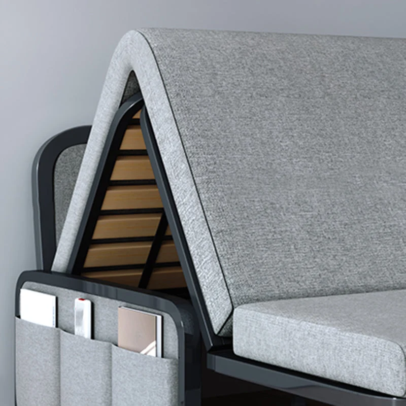 Divano letto moderno convertibile senza braccioli con cuscini Clearhalo