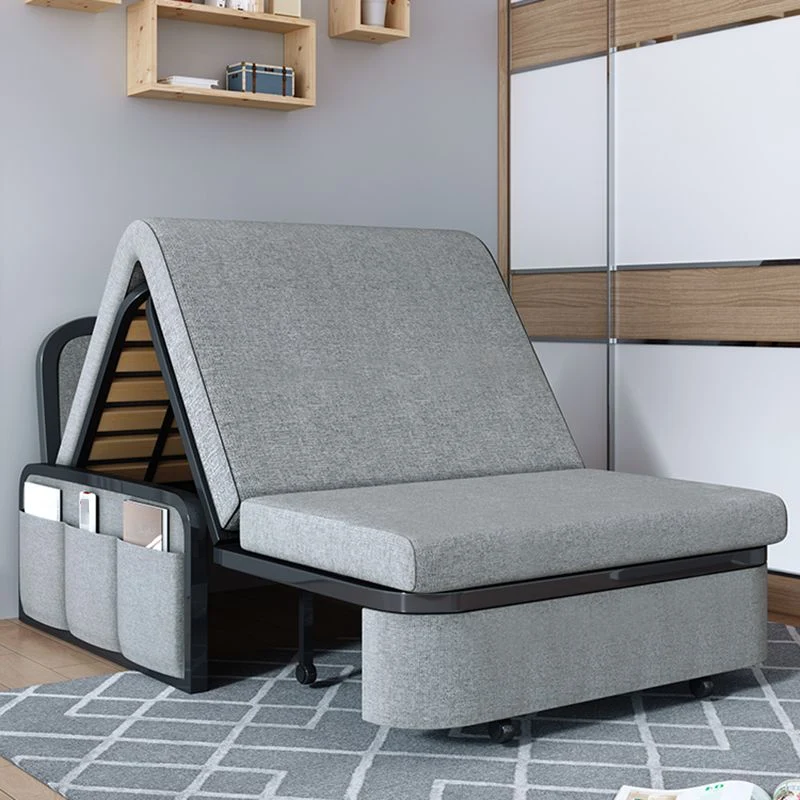 Divano letto moderno convertibile senza braccioli con cuscini Clearhalo