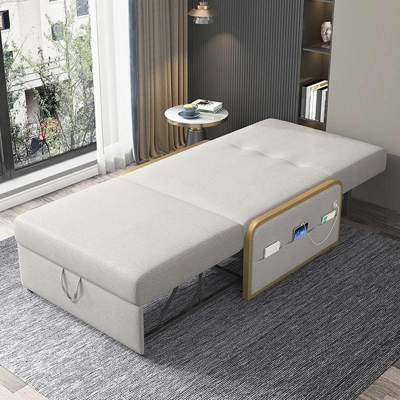 Divano letto moderno senza braccioli ecopelle antimacchia Clearhalo