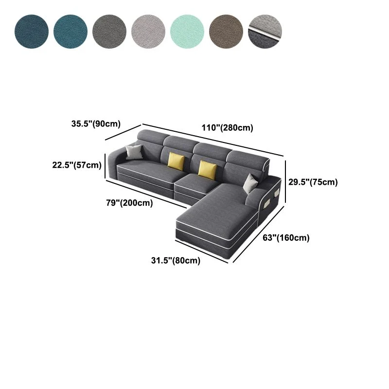 Divano letto stile nordico, tessuto, materiale, multicolore. Scelta del divano con imbottitura del sedile lattice/spugna C...