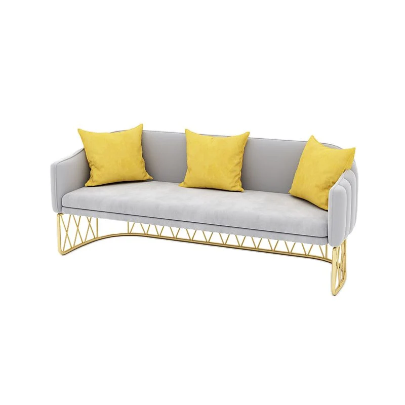 Divano moderno da 25,6" con bracciolo inclinato e schienale stretto, divanetto o soggiorno Clearhalo
