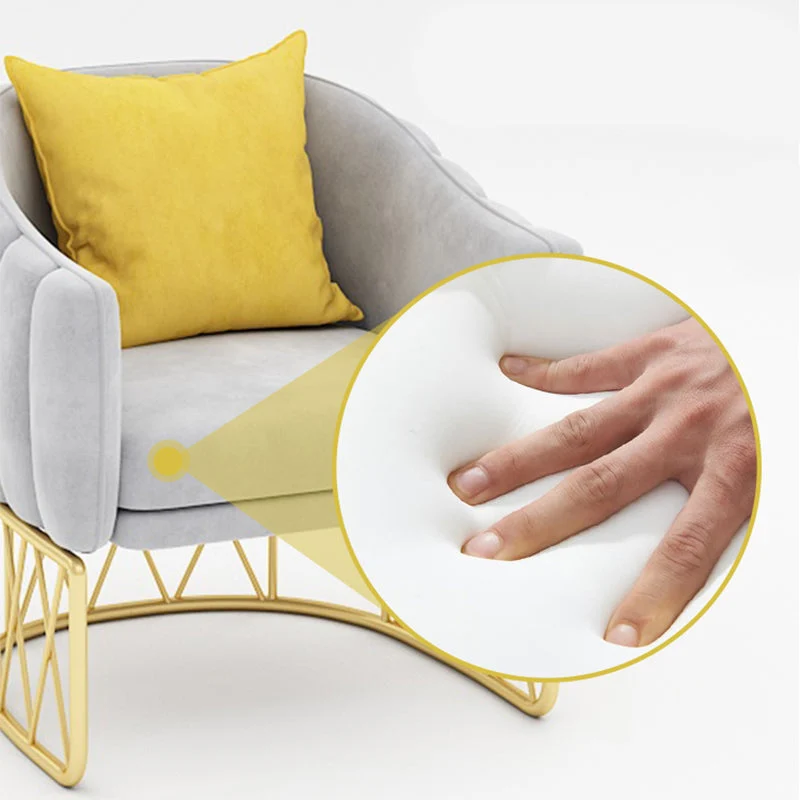 Divano moderno da 25,6" con bracciolo inclinato e schienale stretto, divanetto o soggiorno Clearhalo