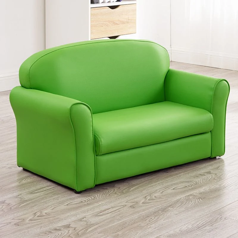 Divano moderno con braccioli arrotolati standard con schienale stretto per bambini Clearhalo