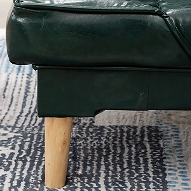 Divano moderno macaroon legno 4 gambe, trasformabile senza braccioli, per soggiorno Clearhalo