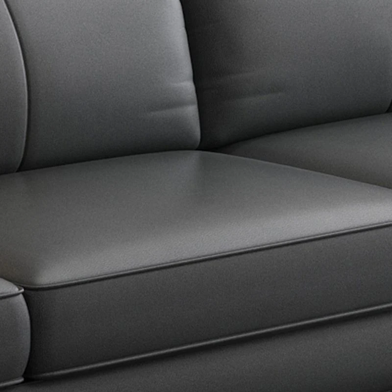 Divano moderno 4 posti della metà del secolo e divano con schienale cucito con bracciolo e chaise longue Clearhalo