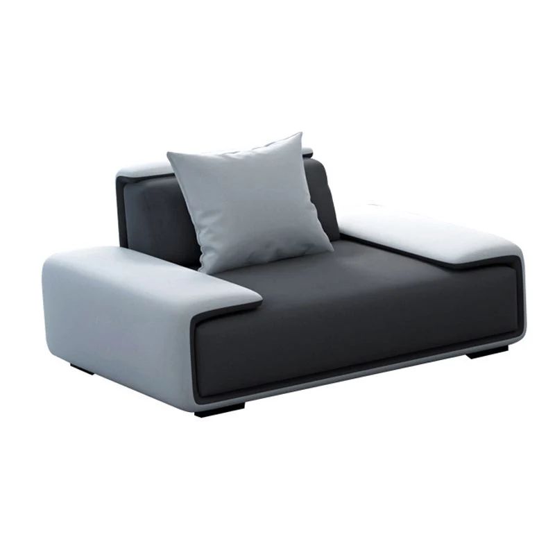 Divano senza braccioli 35,43" P x 27,55" H Divano standard con cuscino per soggiorno Clearhalo