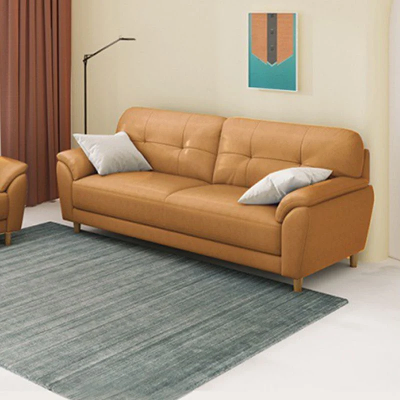 Divano standard da 29,52" P x 81,49" H Divano con braccioli con rivestimento superiore per soggiorno Clearhalo