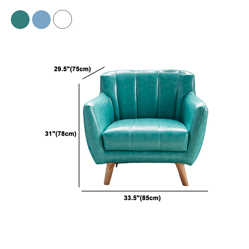 Divano standard con schienale cucito antimacchia ecopelle Clearhalo