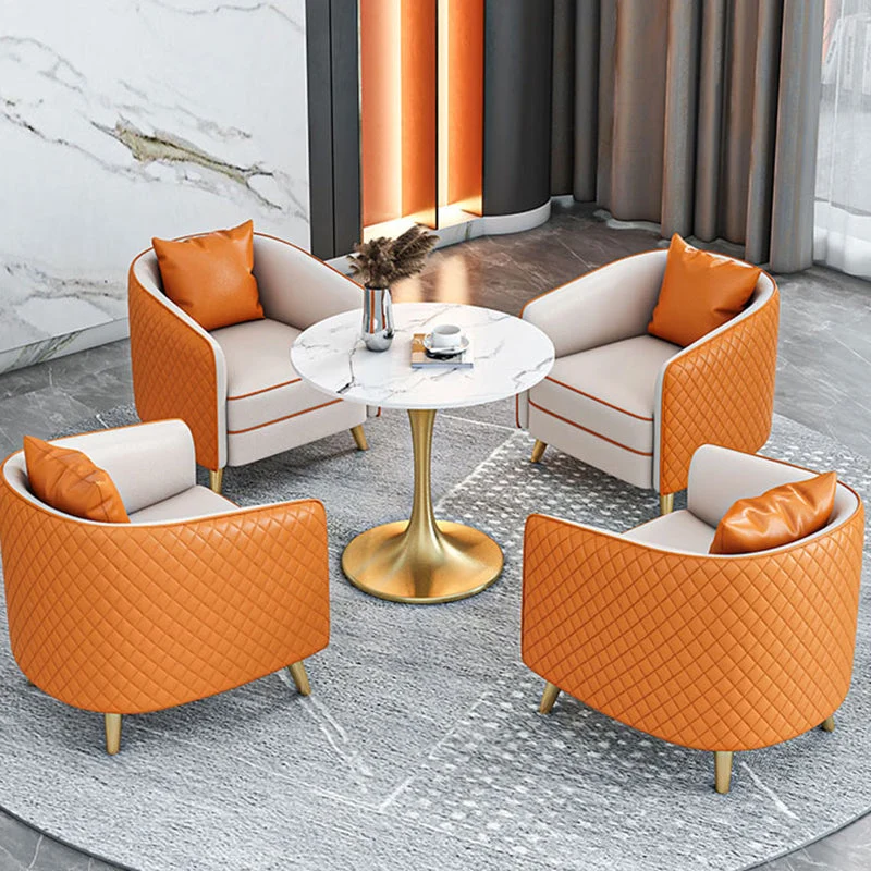 Divano standard contemporaneo ecopelle Divano con braccioli inclinati per soggiorno Clearhalo