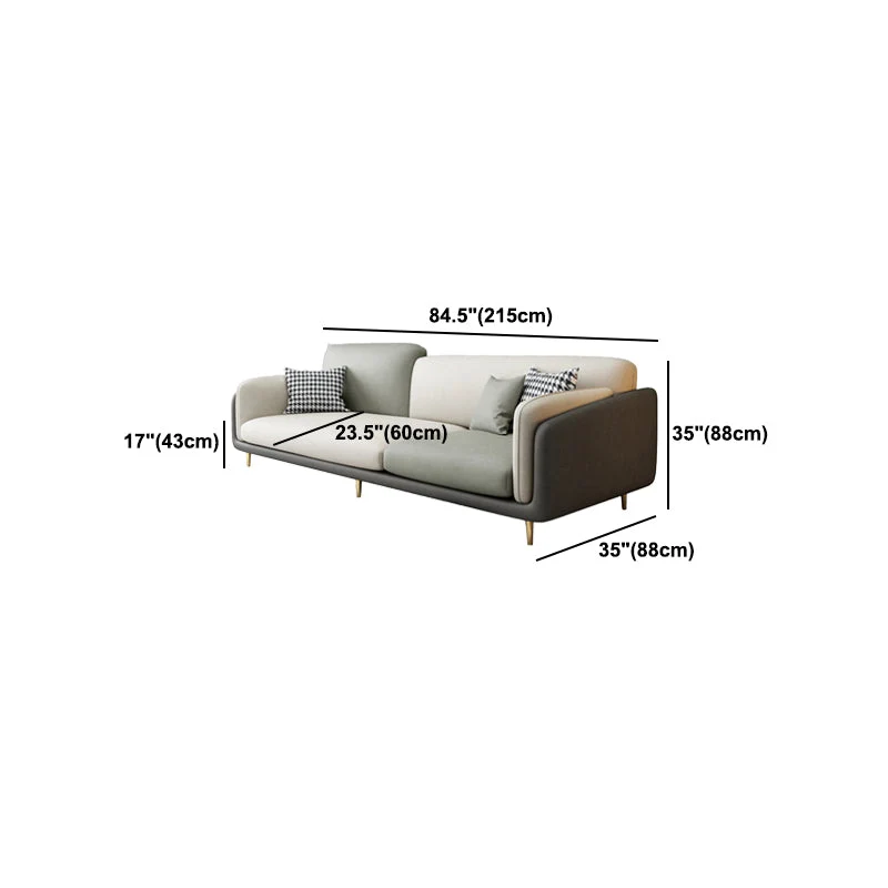 Divano standard moderno ecopelle antimacchia Clearhalo