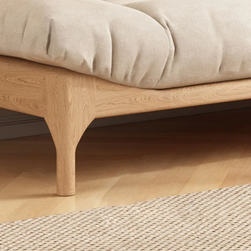 Divano standard moderno senza braccioli con schienale trapuntato e fodera Clearhalo