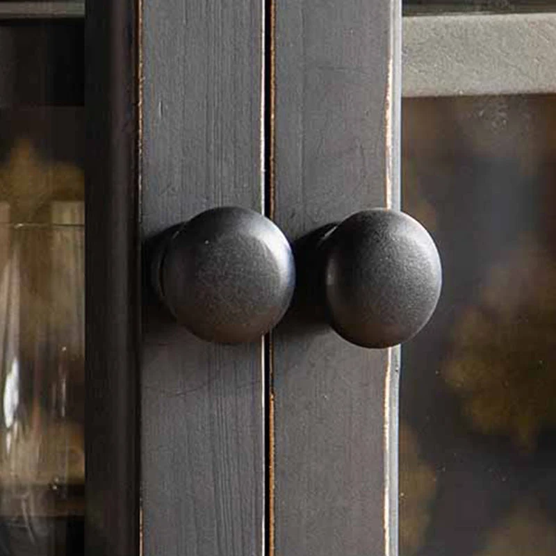 Espositore tradizionale con ante vetro e legno massello Clearhalo