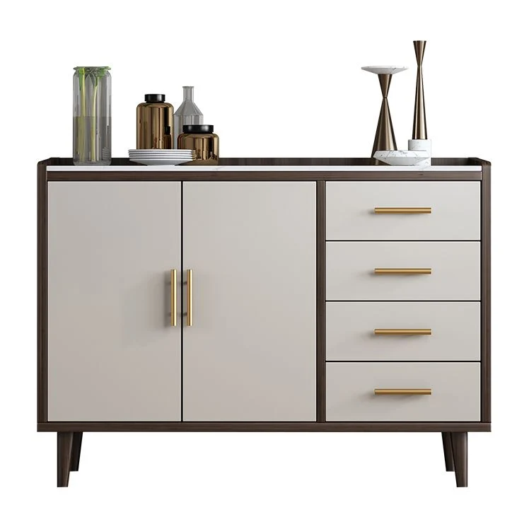 Glam Credenza Mobile Credenza Pietra Tavolo con Gambe per Cucina Clearhalo