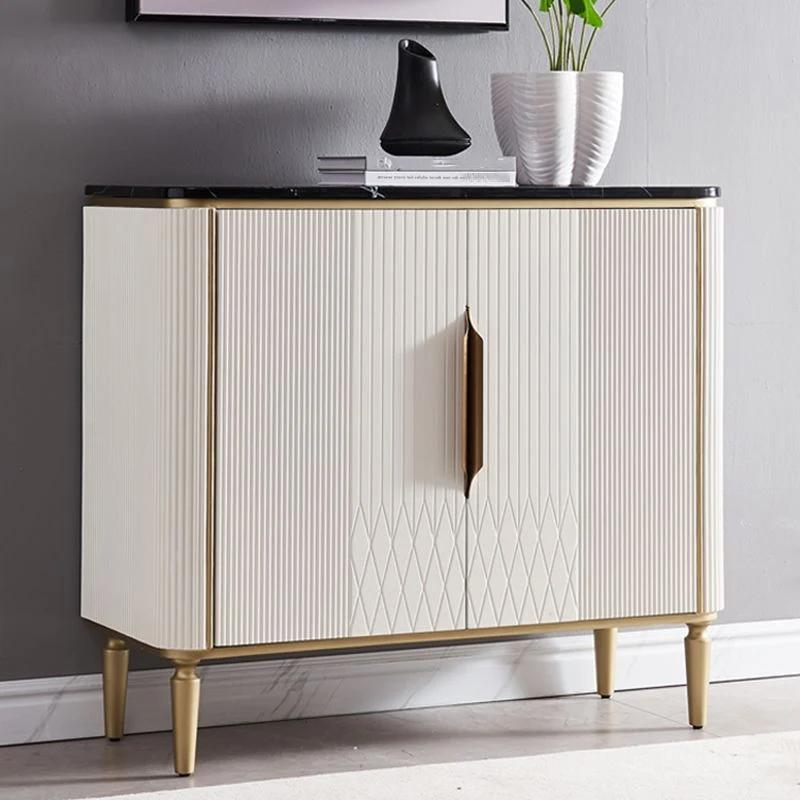 Glam Dining Server Server da buffet marmo con ante per sala da pranzo Clearhalo