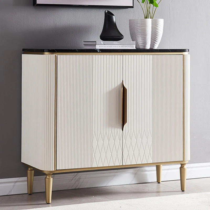 Glam Dining Server Server da buffet marmo con ante per sala da pranzo Clearhalo