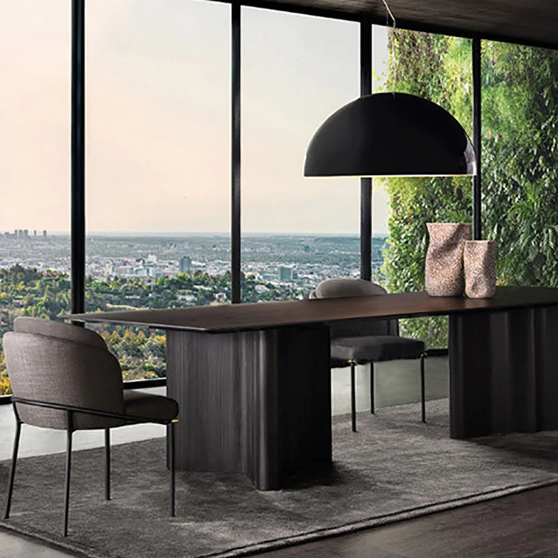 Glam Parsons Side Chair Sedia da pranzo per interni lino per soggiorno Clearhalo