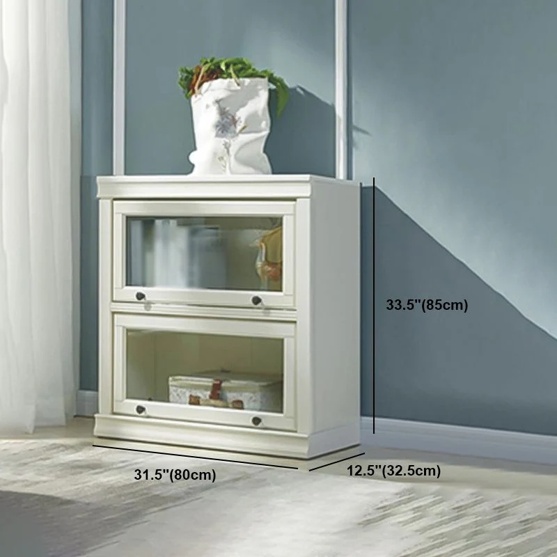 Libreria Barrister legno Libreria stile moderno con schienale chiuso e ante per ufficio domestico Clearhalo