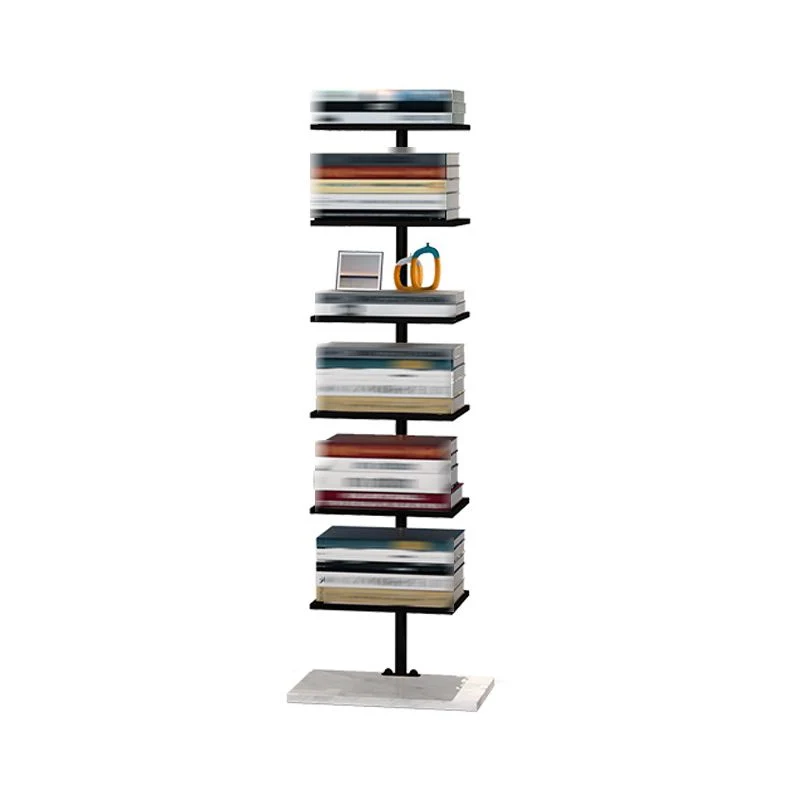 Libreria con scaffale aperto stile moderno metallo Etagere per la casa Clearhalo