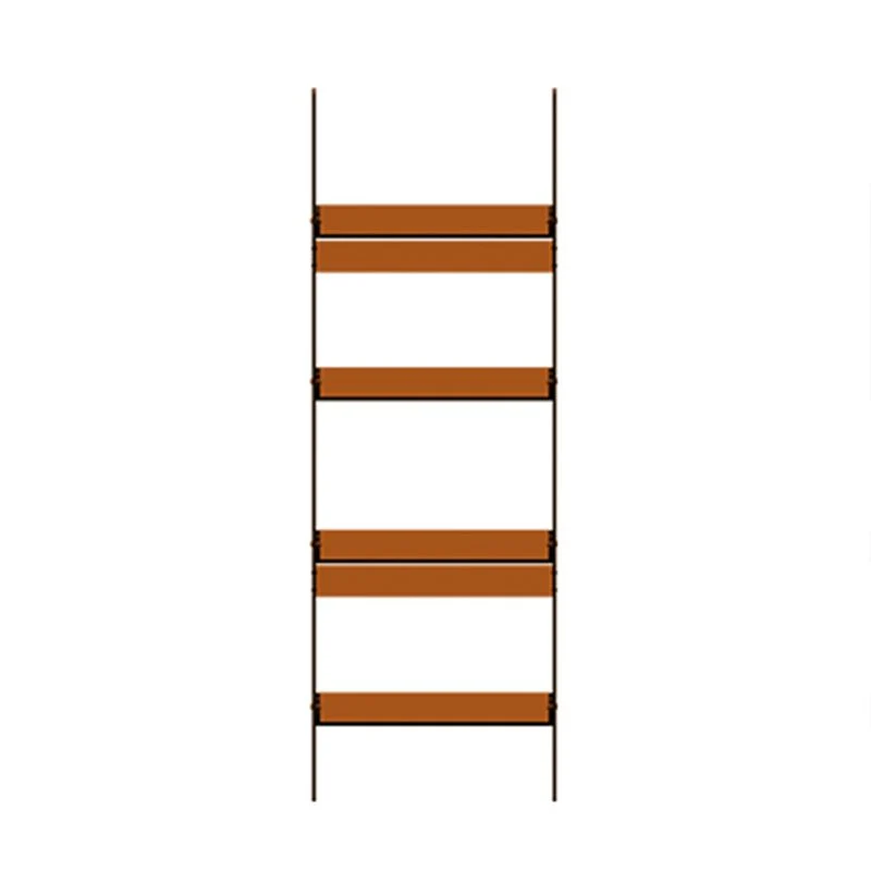 Libreria con scaffale stile scandinavo Libreria acrilico per ufficio e casa Clearhalo