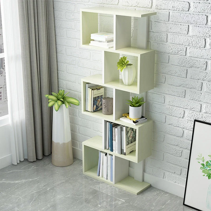 Libreria contemporanea con scaffale aperto per la casa con ripiani Clearhalo