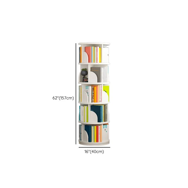 Libreria contemporanea Scaffale verticale legno ingegnerizzato per sala studio Clearhalo