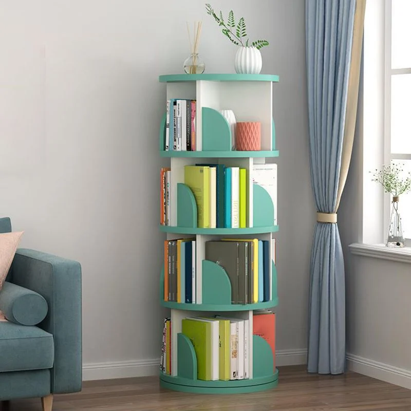 Libreria contemporanea Scaffale verticale legno ingegnerizzato per sala studio Clearhalo