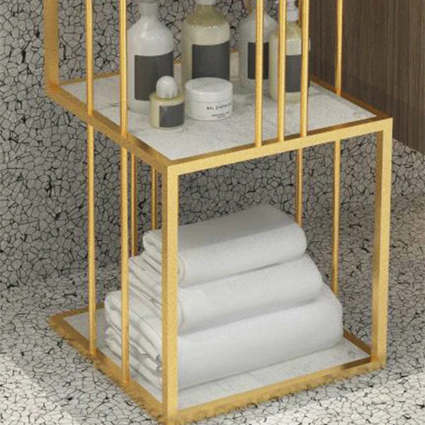 Libreria Glam Open Etagere Libreria verticale ferro per la casa Clearhalo