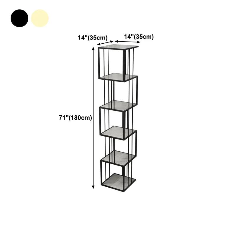 Libreria Glam Open Etagere Libreria verticale ferro per la casa Clearhalo