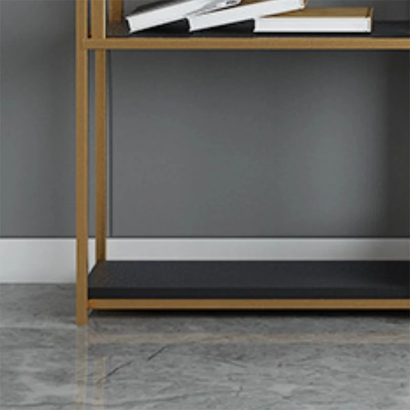 Libreria Glam Shelf Libreria metallo con schienale aperto per l'home office Clearhalo