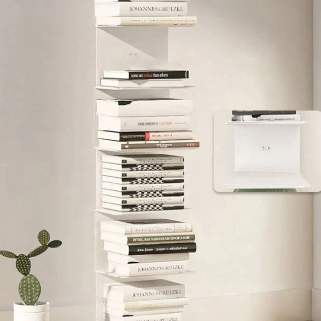 Libreria invisibile Libreria stile moderno per sala studio e ufficio Clearhalo