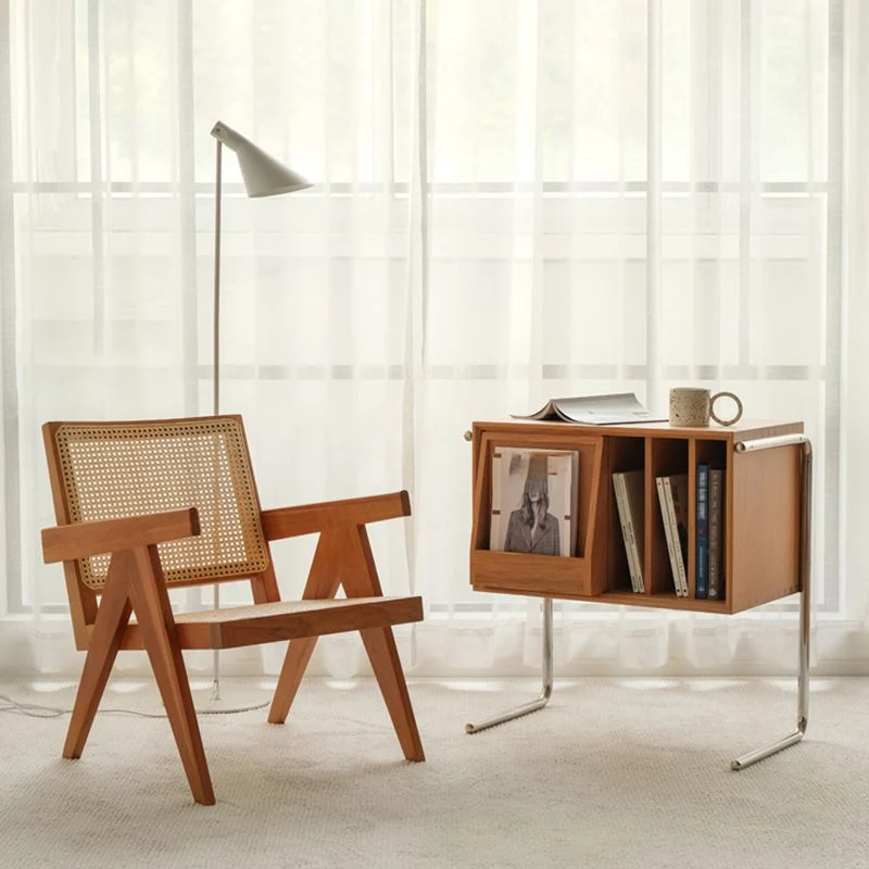 Libreria legno massello stile moderno, libreria con schienale chiuso e anta Clearhalo