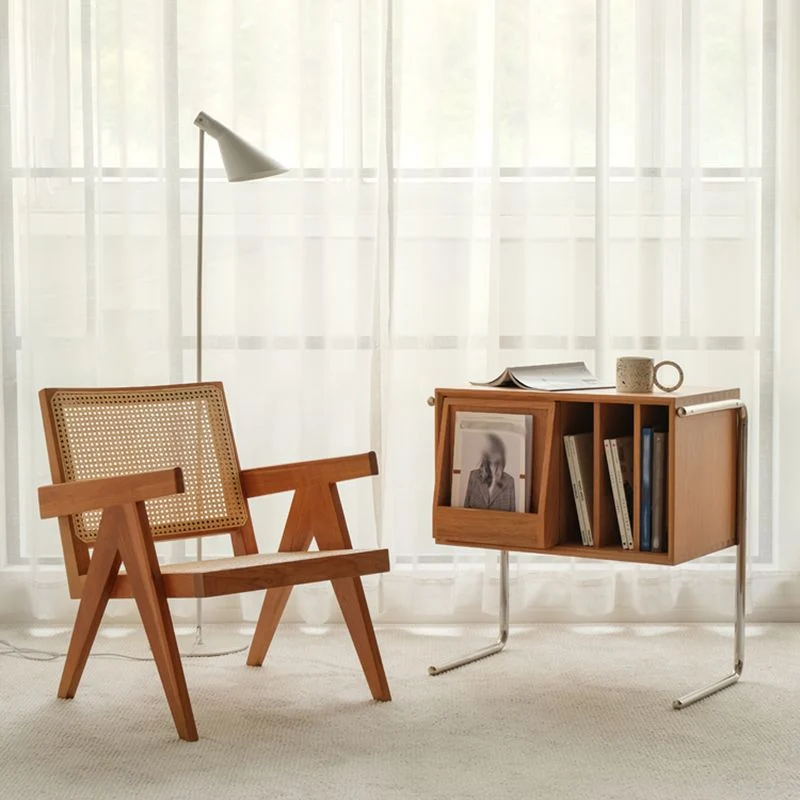 Libreria legno massello stile moderno, libreria con retro chiuso e ante Clearhalo